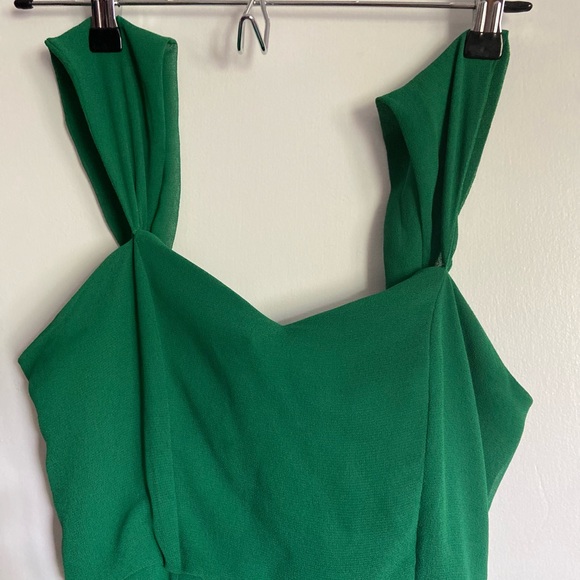 Beautiful Size Two Emerald Green Maxi Dress from ModCloth - Picture 6 of 10